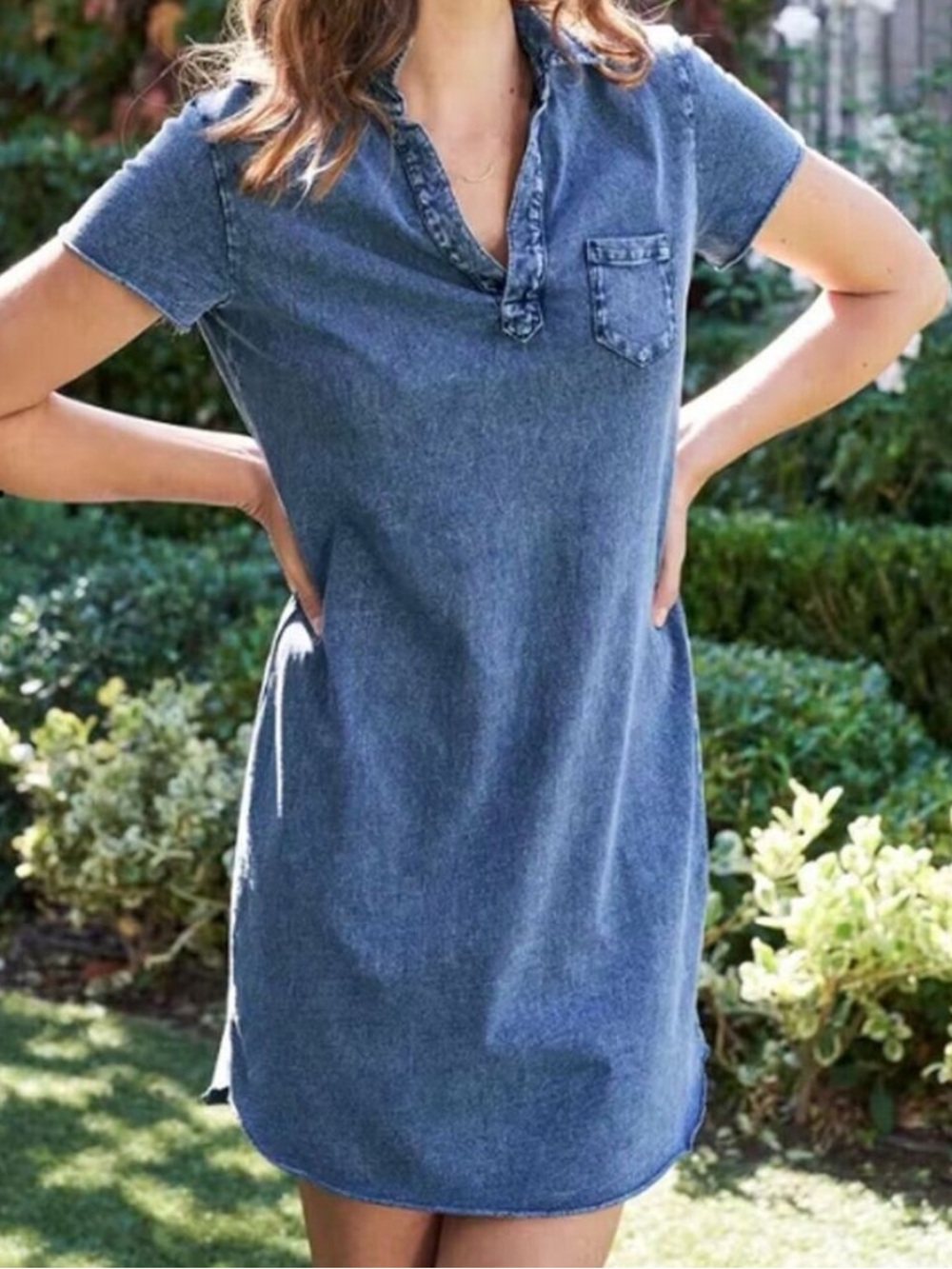 Frank & Eileen Heritage Jersey Polo Dress